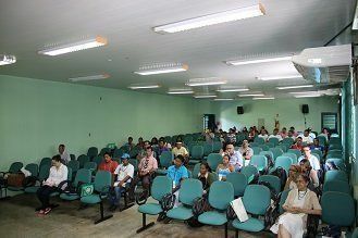 Público do evento em Tabatinga